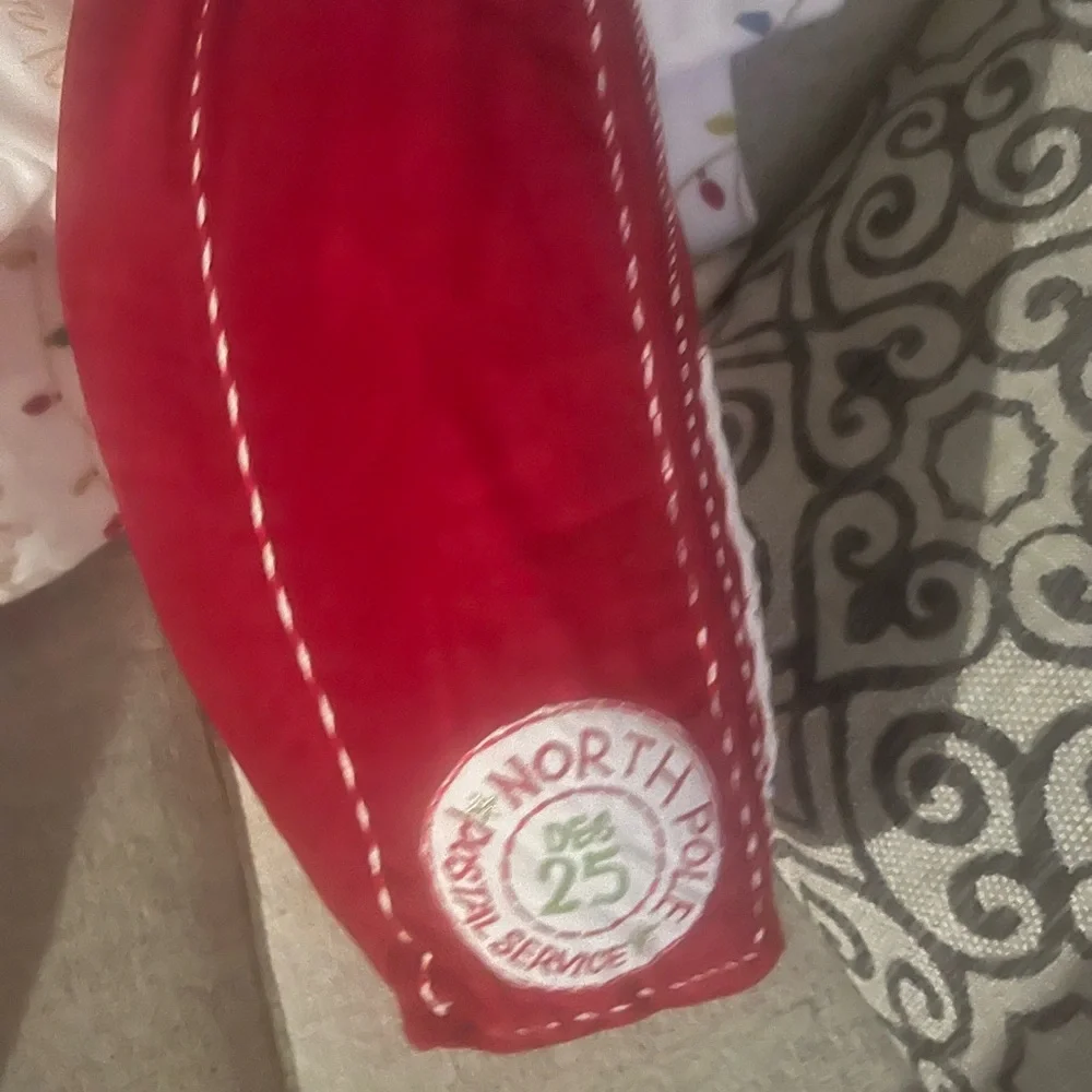 Cupcakes and cashmere letters to Santa pillow